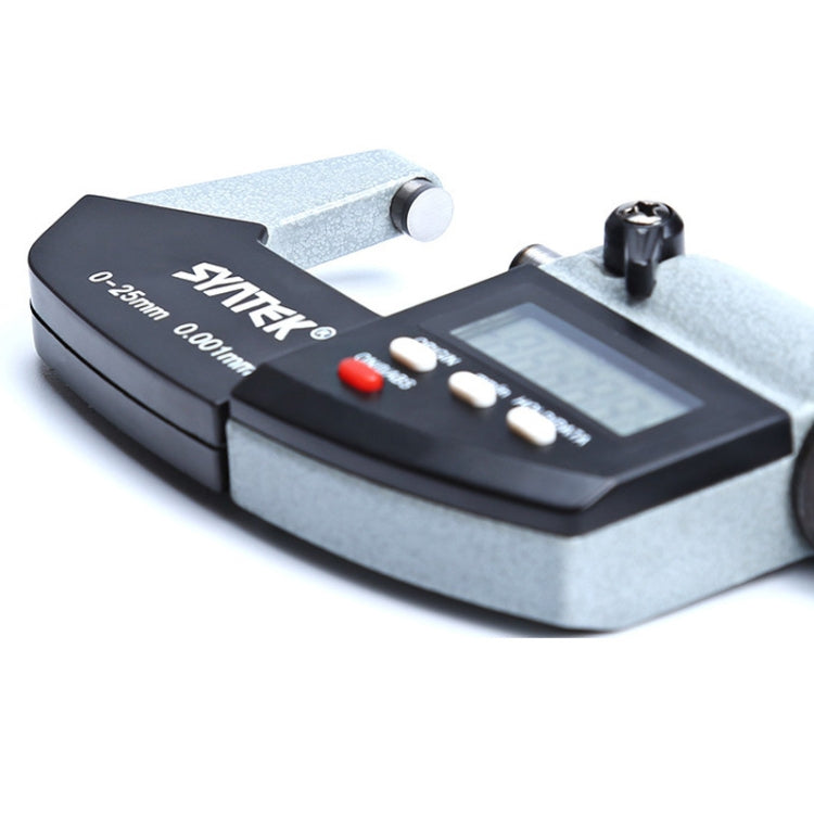 Digital Display Outer Diameter Micrometer 0.001mm High Precision Electronic Spiral Micrometer Thickness Gauge, Model:75-100mm