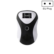 Ultrasonic Multifunctional Mouse Repeller Energy-Saving Silent Insect Repeller, Plug Type:EU Plug(Black White)
