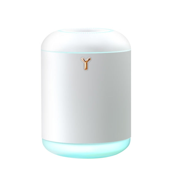 Home Mute Large Capacity Humidifier Office USB Aromatherapy Sprayer(AM-J1 White)