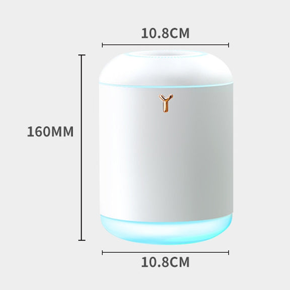 Home Mute Large Capacity Humidifier Office USB Aromatherapy Sprayer(AM-J1 Green)