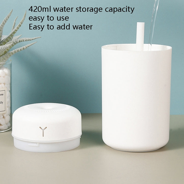 Home Mute Large Capacity Humidifier Office USB Aromatherapy Sprayer(AM-J1 Green)