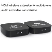 AY88 HDMI Wireless Transmitter WIFI Signal Extender H.264 Format Multi-To-One Application(UK Plug)