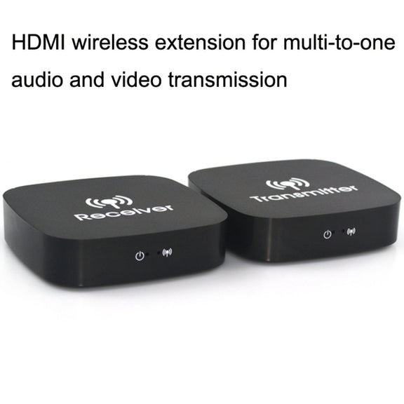 AY88 HDMI Wireless Transmitter WIFI Signal Extender H.264 Format Multi-To-One Application(UK Plug)