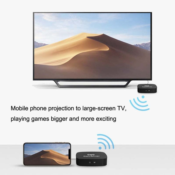 AY88 HDMI Wireless Transmitter WIFI Signal Extender H.264 Format Multi-To-One Application(UK Plug)