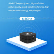 AY88 HDMI Wireless Transmitter WIFI Signal Extender H.264 Format Multi-To-One Application(US Plug)