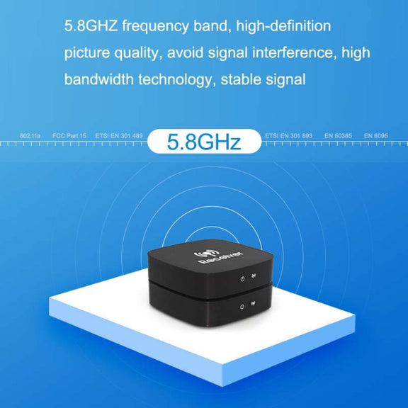AY88 HDMI Wireless Transmitter WIFI Signal Extender H.264 Format Multi-To-One Application(US Plug)