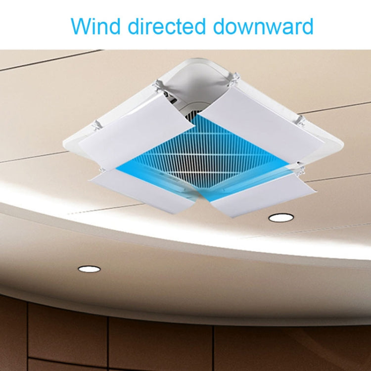 94cm Single Piece Central Air Conditioning Wind Deflector Shield Air-Conditioning Anti Direct Blowing Wind Deflector Board