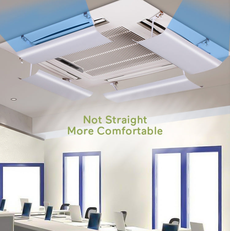 94cm Single Piece Central Air Conditioning Wind Deflector Shield Air-Conditioning Anti Direct Blowing Wind Deflector Board