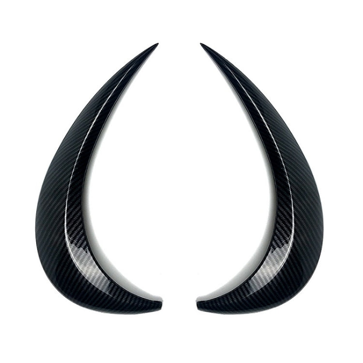 Headlight Eyebrow Modified Car Sticker For Volkswagen Beetle 2012-2018(Carbon Fiber Pattern)