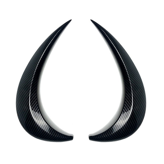 Headlight Eyebrow Modified Car Sticker For Volkswagen Beetle 2012-2018(Carbon Fiber Pattern)