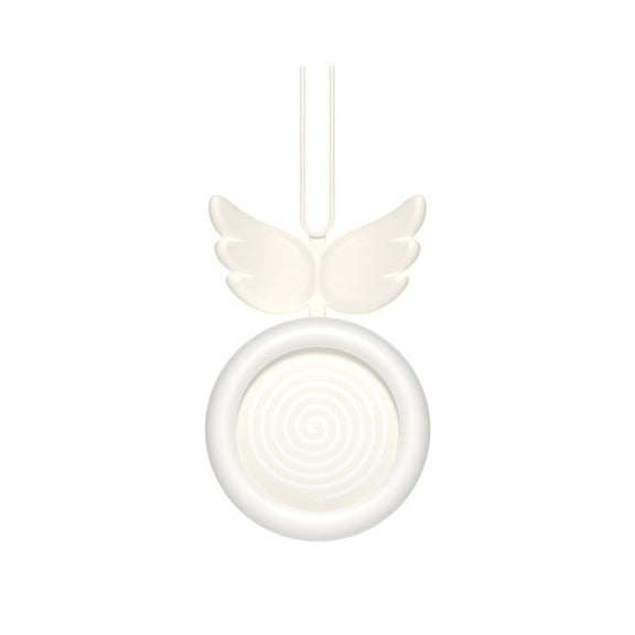 USB Charging Fan Brushless Hanging Neck Mini Sling Lazy Fan(White)