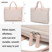 For MacBook 15.6-16.1 Inches MAHOO 10188 Ultra-Thin Hand Computer Bag Messenger Laptop Bag, Color:Gray