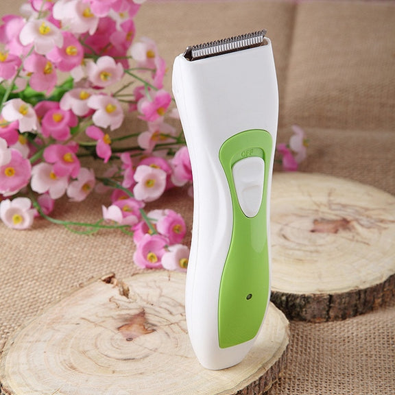 Hair Clipper Rechargeable Electric Clippers Haircut Tools For Children(Blue and White)