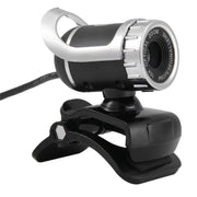 HXSJ A859 480P Computer Network Course Camera Video USB Camera Built-in Sound-absorbing Microphone(No Camera Function Silver)