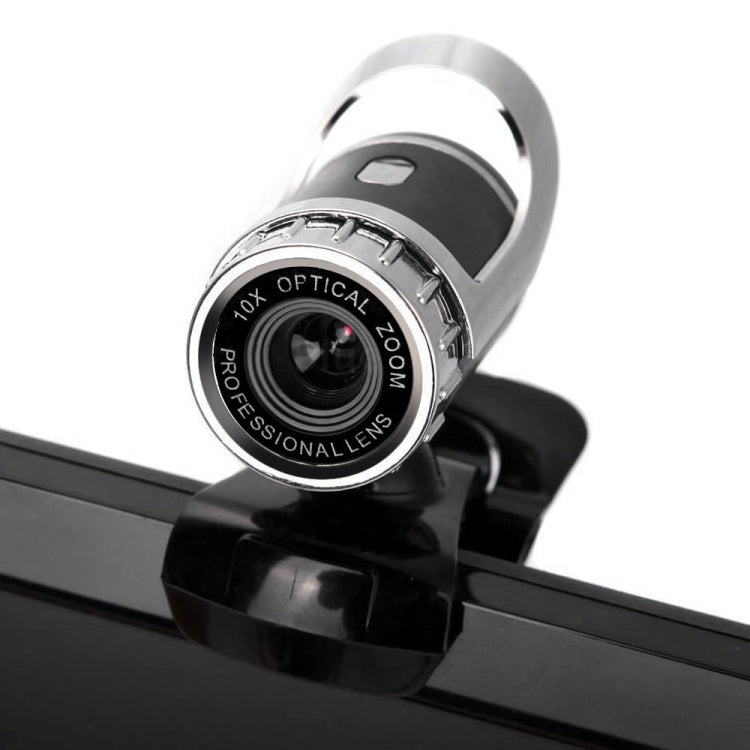 HXSJ A859 480P Computer Network Course Camera Video USB Camera Built-in Sound-absorbing Microphone(Black)
