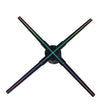 65CM KY-4 WIFI Holographic 3D Fan Shape LED Advertising Machine, Resolution: 1024 x 638 Pixels, Plug Type:US Plug - LED Projector by PMc TechLife | Online Shopping South Africa | PMc TechLife | Buy Now Pay Later Mobicred