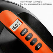 SUP Surf Paddle Board Canoe Inflatable Boat Car High Pressure Electric Air Pump, Specification:782High-pressure Pump+Battery Folder