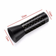 3.5cm Modified Metal Antenna Carbon Fiber Car Antenna Car Decorative Antenna