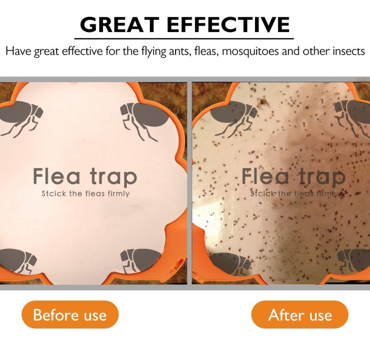 Household Flea Traps Drug-free Insect Trap Lamp, Plug Type:US Plug