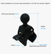 Mobile Phone Fixing Bracket Bicycle Motorcycle Heavy Locomotive Electric Car Vigorously Pliers Quick Release Seat