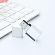 2 PCS Crystal Flash Light Emitting USB 2.0 Flash Drive Car Music USB Flash Drive, Capacity: 8G (200 Music + 80 MV) - USB Flash Drives by PMC TechLife | Online Shopping South Africa | PMC TechLife | Buy Now Pay Later Mobicred