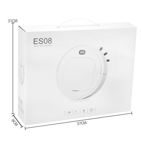 Household Intelligent Humidifying Sweeping Robot Spray Lazy Sweeping Dust Collector Mopping Vacuum Cleaner(White)