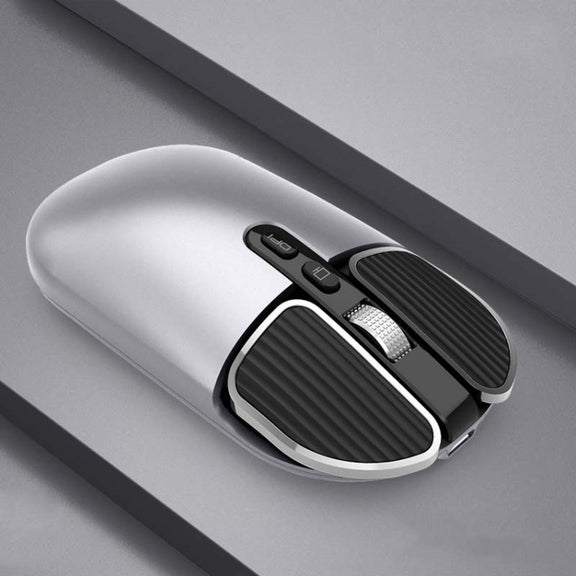 M203 2.4Ghz 5 Buttons 1600DPI Wireless Optical Mouse Computer Notebook Office Home Silent Mouse, Style:2.4G(Gray)