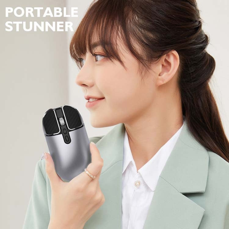 M203 2.4Ghz 5 Buttons 1600DPI Wireless Optical Mouse Computer Notebook Office Home Silent Mouse, Style:2.4G(Silver)
