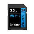 Lexar SD-800X Pro High Speed SD Card SLR Camera Memory Card, Capacity: 32GB - SD Card by Lexar | Online Shopping South Africa | PMC TechLife | Buy Now Pay Later Mobicred
