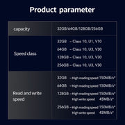 Lexar SD-800X Pro High Speed SD Card SLR Camera Memory Card, Capacity: 32GB