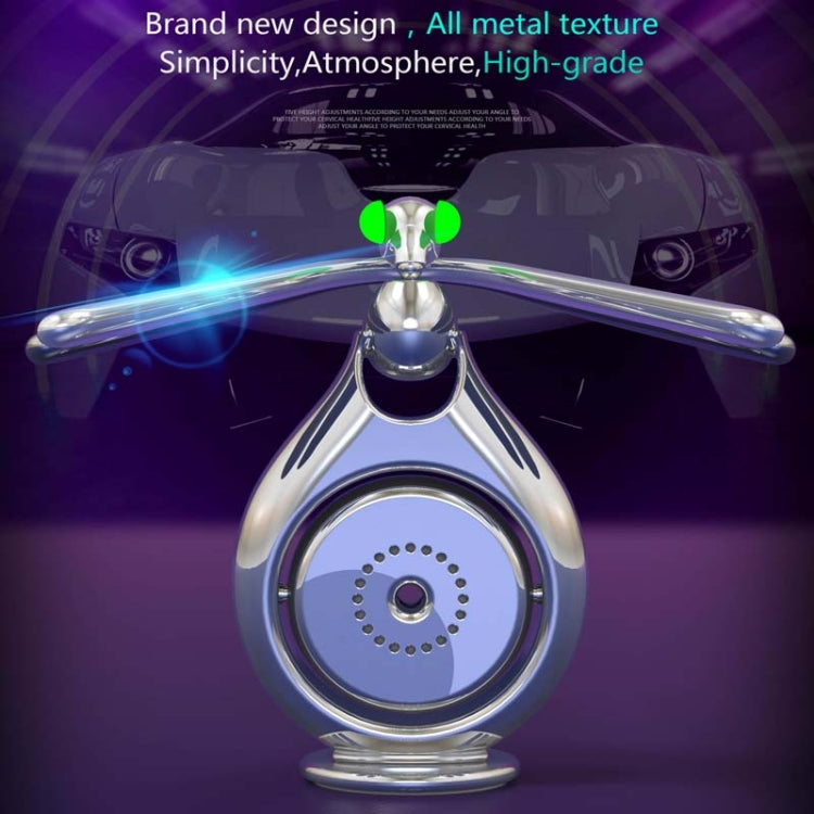 Car Aromatherapy Rotating Balance Dragonfly Creative Perfume Decoration(Rose Gold)