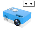 S261/J16 Home Mini HD 1080P Portable LED Projector, Support TF Card / AV / U Disk, Plug Specification:EU Plug(Blue White) - Mini Projector by PMC TechLife | Online Shopping South Africa | PMC TechLife | Buy Now Pay Later Mobicred