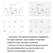 5 PCS Kitchen Cabinet Stove Oil-Proof Self-Adhesive Sticker, Style:Transparent Type(Cute Pet)