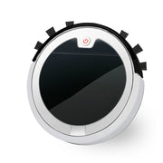 Home Smart Sweeping Robot Planning Route Remote Control Large Suction Cleaner Sweeper(White Black)