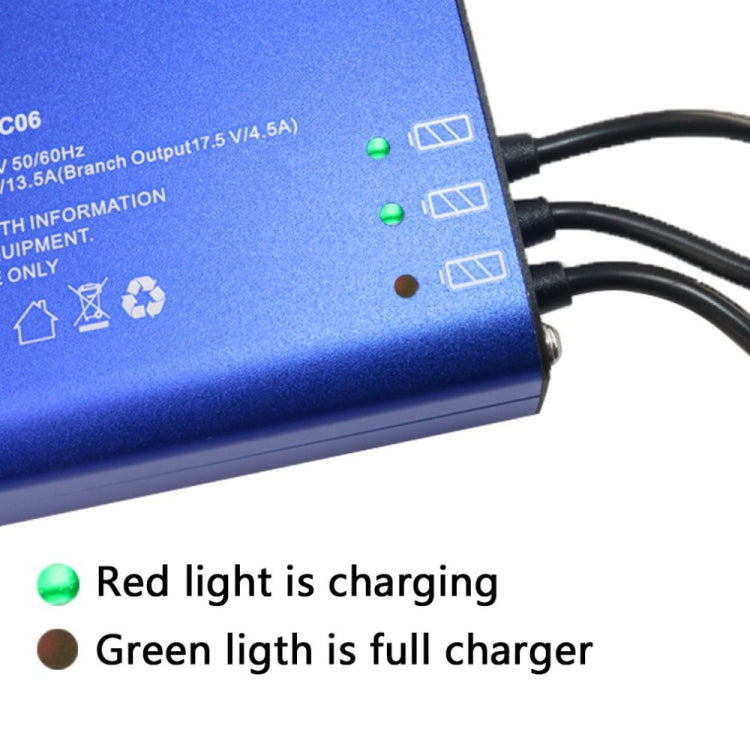 4 in 1 Parallel Power Hub Intelligent Battery Controller Charger for DJI Phantom 3 Standard SE FPV Drone, Plug Type:UK Plug