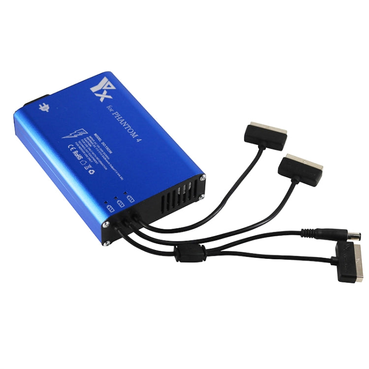 For DJI Phantom 4 Pro Advanced+ Charger  4 in 1 Hub Intelligent Battery Controller Charger, Plug Type:AU Plug