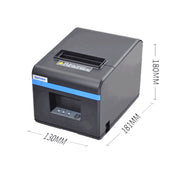Xprinter XP-N160II Thermal Ticket Printing Machine Bluetooth Receipt Printer, Style:EU Plug(Gray)