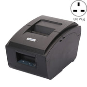 Xprinter XP-76IIH Dot Matrix Printer Open Roll Invoice Printer, Model: USB Interface(UK Plug)