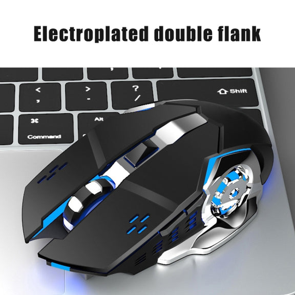 K680 Rechargeable Wireless Keyboard and Mouse Set(Black Mixed Color)