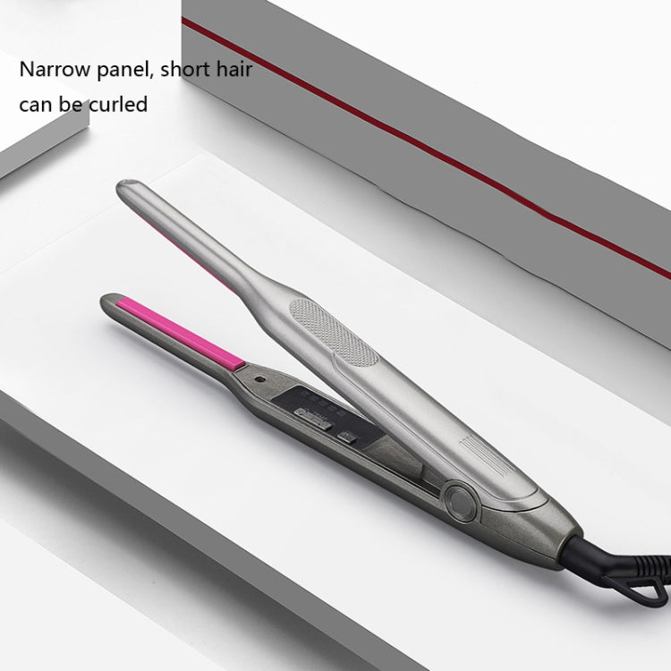 Small Wave Curling Iron For Men Beard Curling Iron 3D Ceramic Thermostat Hair Straightener(EU Plug)