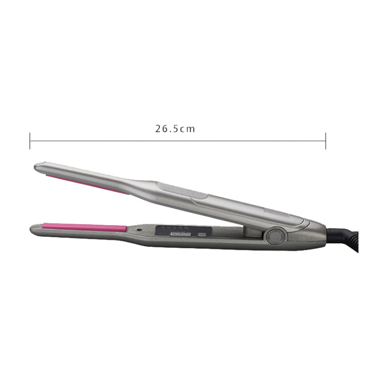 Small Wave Curling Iron For Men Beard Curling Iron 3D Ceramic Thermostat Hair Straightener(US Plug)
