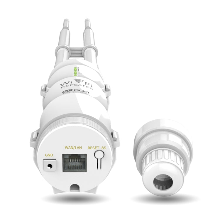 WAVLINK AC600 AP 2.4G/5G Dual Frequency Outdoor High Power Repeater, Pulg Type:US Plug
