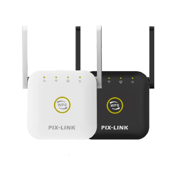 PIX-LINK WR22 300Mbps Wifi Wireless Signal Amplification Enhancement Extender, Plug Type:EU Plug(White)