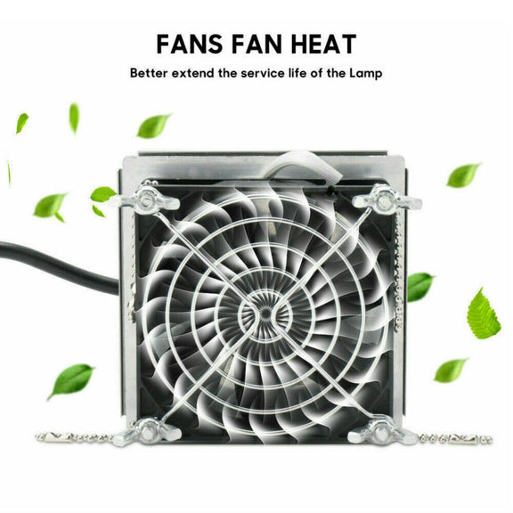 COB Plant Growth Light LED Vegetable Planting Succulent Light, Light:Sunligh(UK Plug 220V)
