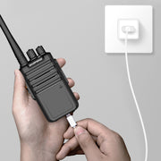 Baofeng BF-898plus Handheld Outdoor 50km Mini FM High Power Walkie Talkie, Plug Specifications:US Plug