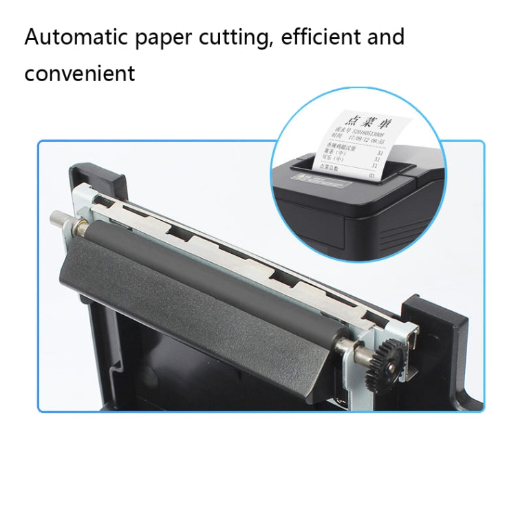 Xprinter XP-A160M Thermal Printer Catering Bill POS Cash Register Printer, Style:US Plug(USB)
