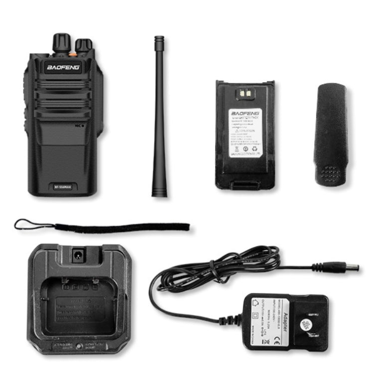 Baofeng BF-S56MAX High-power Water-resistant Handheld Communication Device Walkie-talkie, Plug Specifications:UK Plug