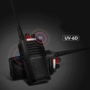Baofeng BF-UV6D Civil Hotel Outdoor Construction Site Mobile High-power Walkie-talkie, Plug Specifications:EU Plug