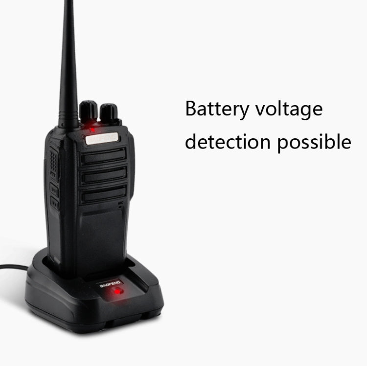 Baofeng BF-UV6D Civil Hotel Outdoor Construction Site Mobile High-power Walkie-talkie, Plug Specifications:EU Plug