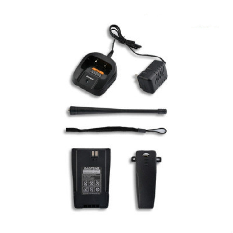 Baofeng BF-UV6D Civil Hotel Outdoor Construction Site Mobile High-power Walkie-talkie, Plug Specifications:EU Plug